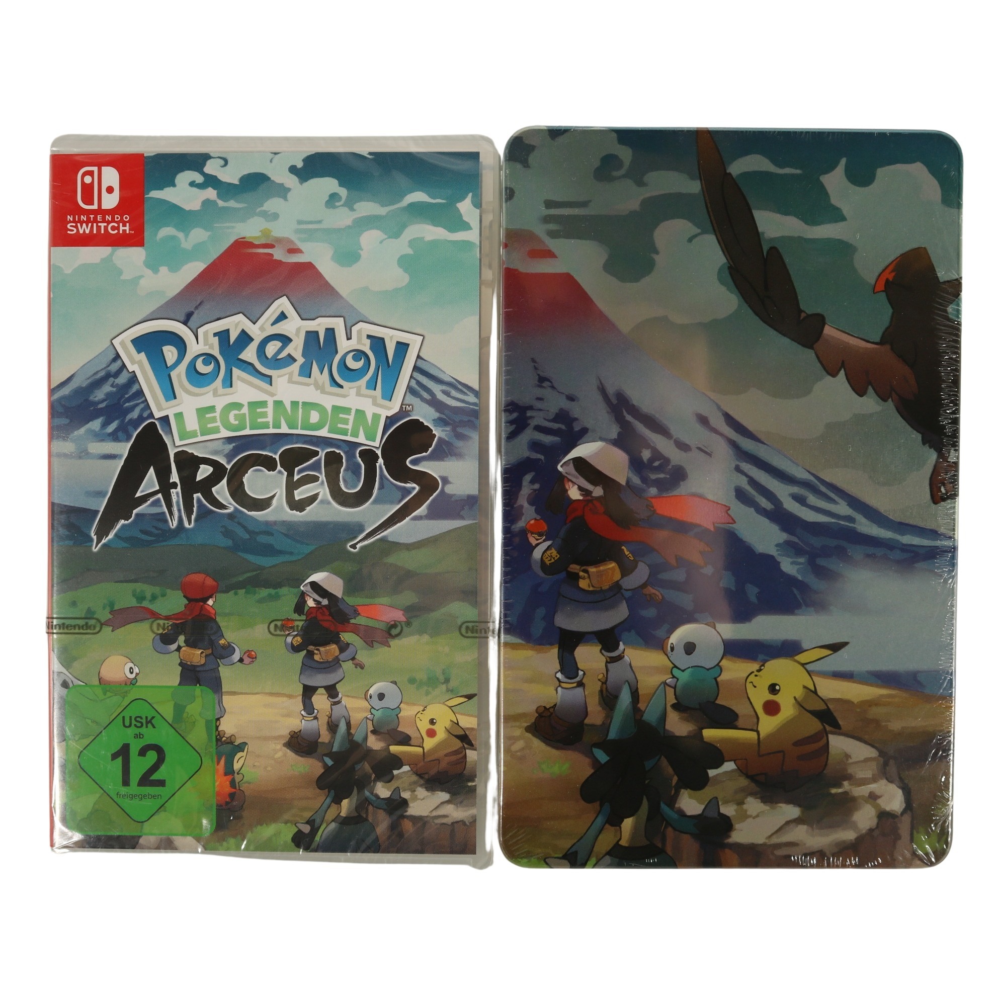 sealed Switch - / - Sttelbook & Legenden NEU OVP Arceus - Nintendo Pokemon inkl. Strongvision