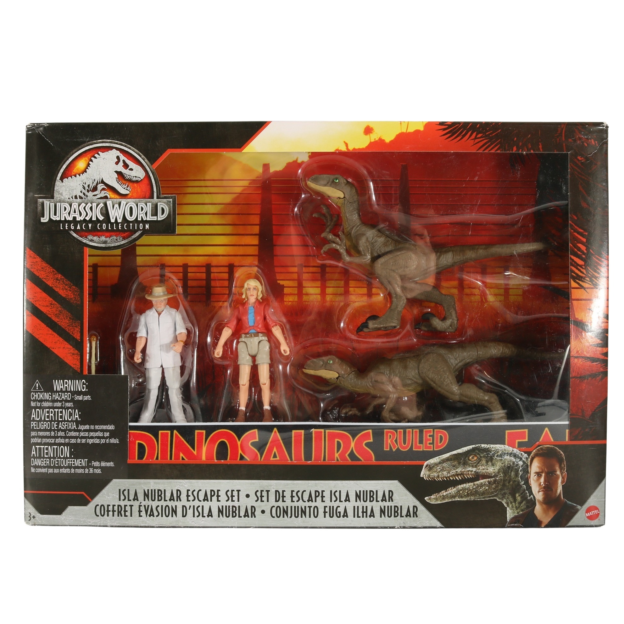 Mattel - Jurassic Park Legacy Collection - Isla Nublar Escape Set - MISB